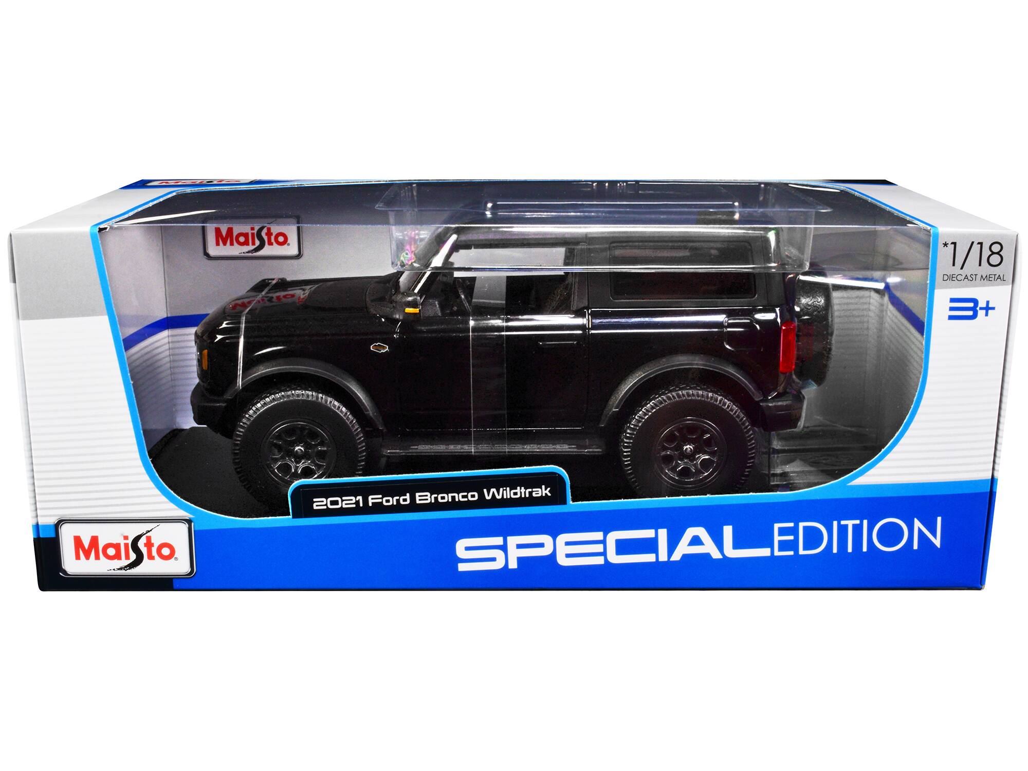 MaiSto 1/18 DIECAST METAL 3+  
MaiSto Ford Bronco Wildtrak 2021 SPECIAL EDITION