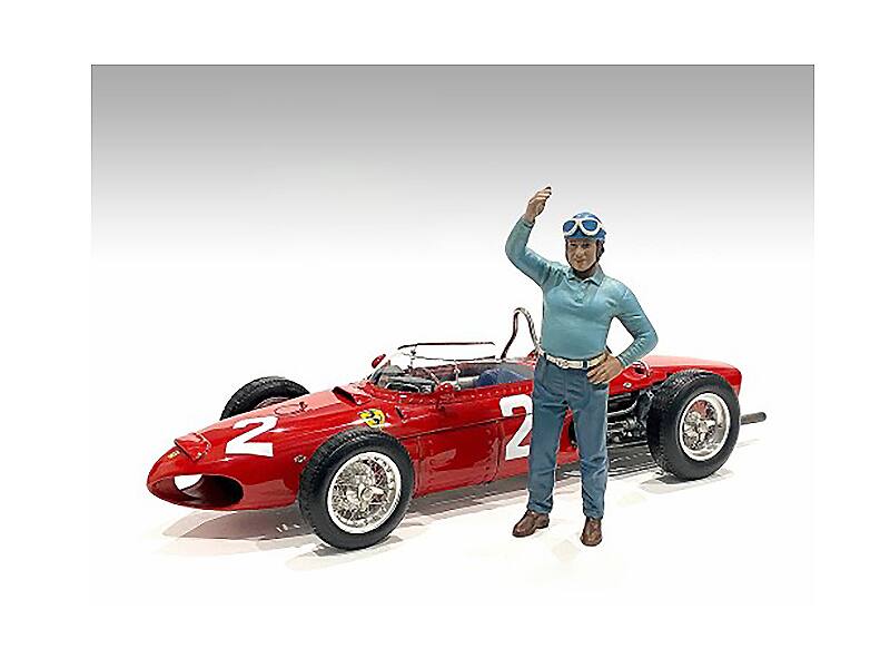Back. American Diorama - "Racing Legends" 50's Figures A and B Set of 2 for 1/18 Scale Models by American Diorama - Multi.