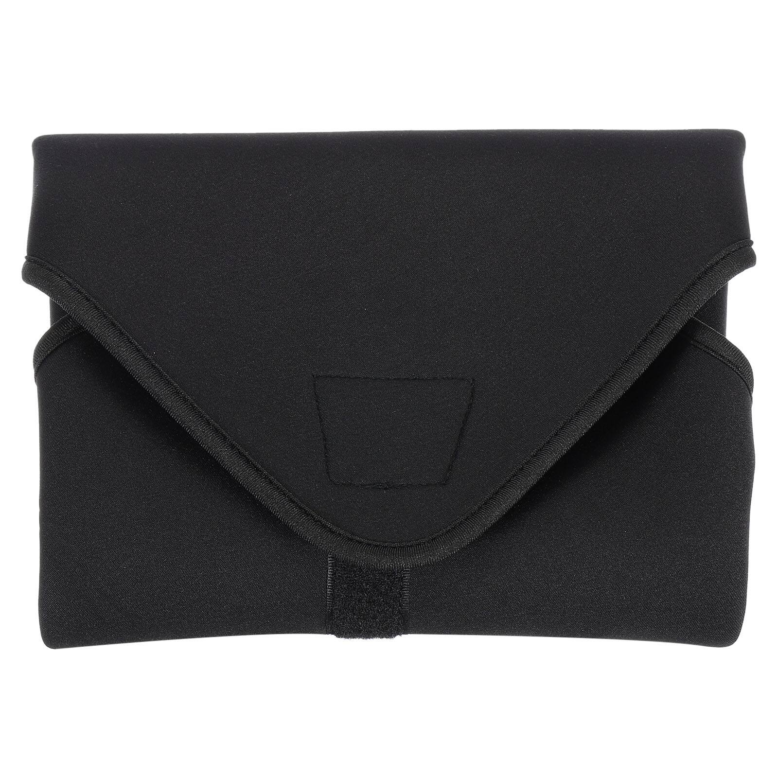 Alt View 2. Unique Bargains - Camera Protective Wrap, 16"x16" Lens Wrap Cloth with Neoprene, Pouch Bag with Hook and Loop for Lens, SLR - Black Grey.