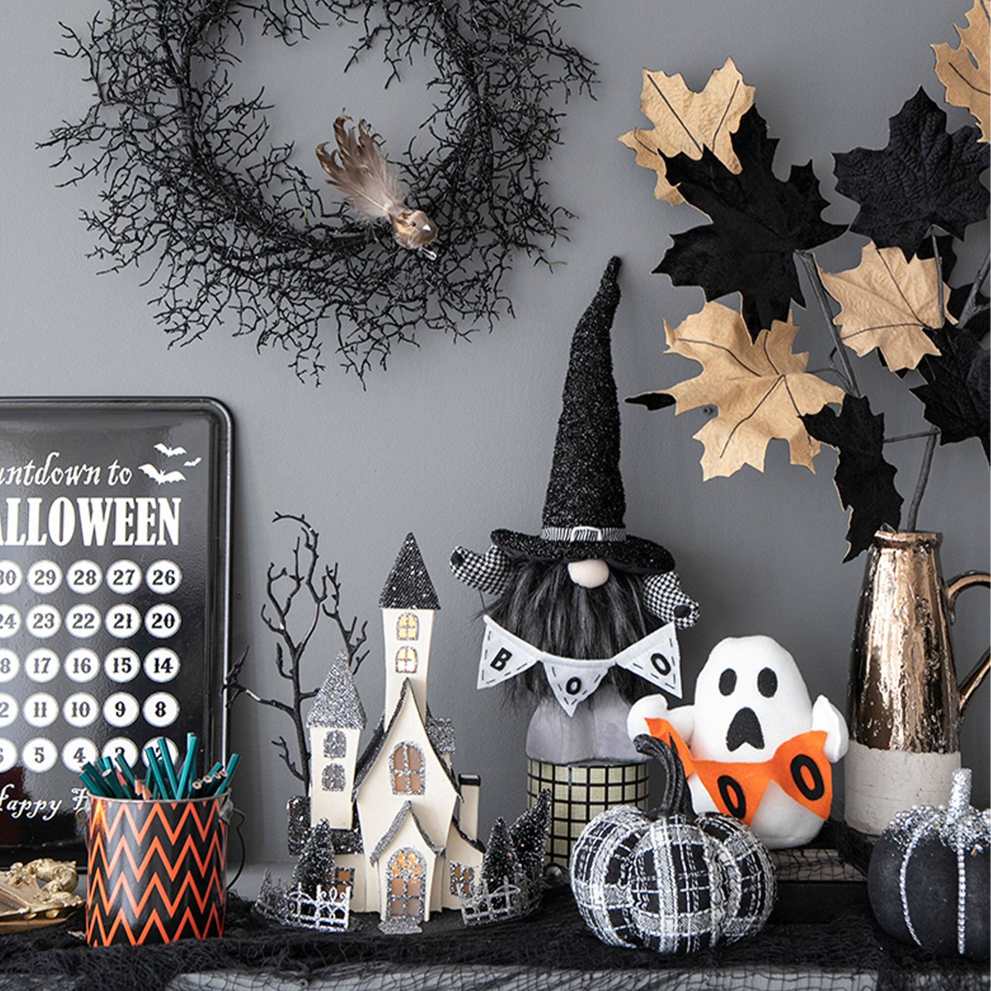 Sure, here is the corrected and grouped text from the image:

---

**Countdown to Halloween**

30 29 28 27 26  
25 24 23 22 21 20  
19 18 17 16 15 14  
13 12 11 10 9 8  
7 6 5 4 3 2  
1

Happy Halloween

---