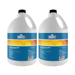 CHAUVET DJ - NEW! (2) Gallon Bottles of CHAUVET HURRICANE HFG Smoke/Fog Haze Machine Fluid - Black