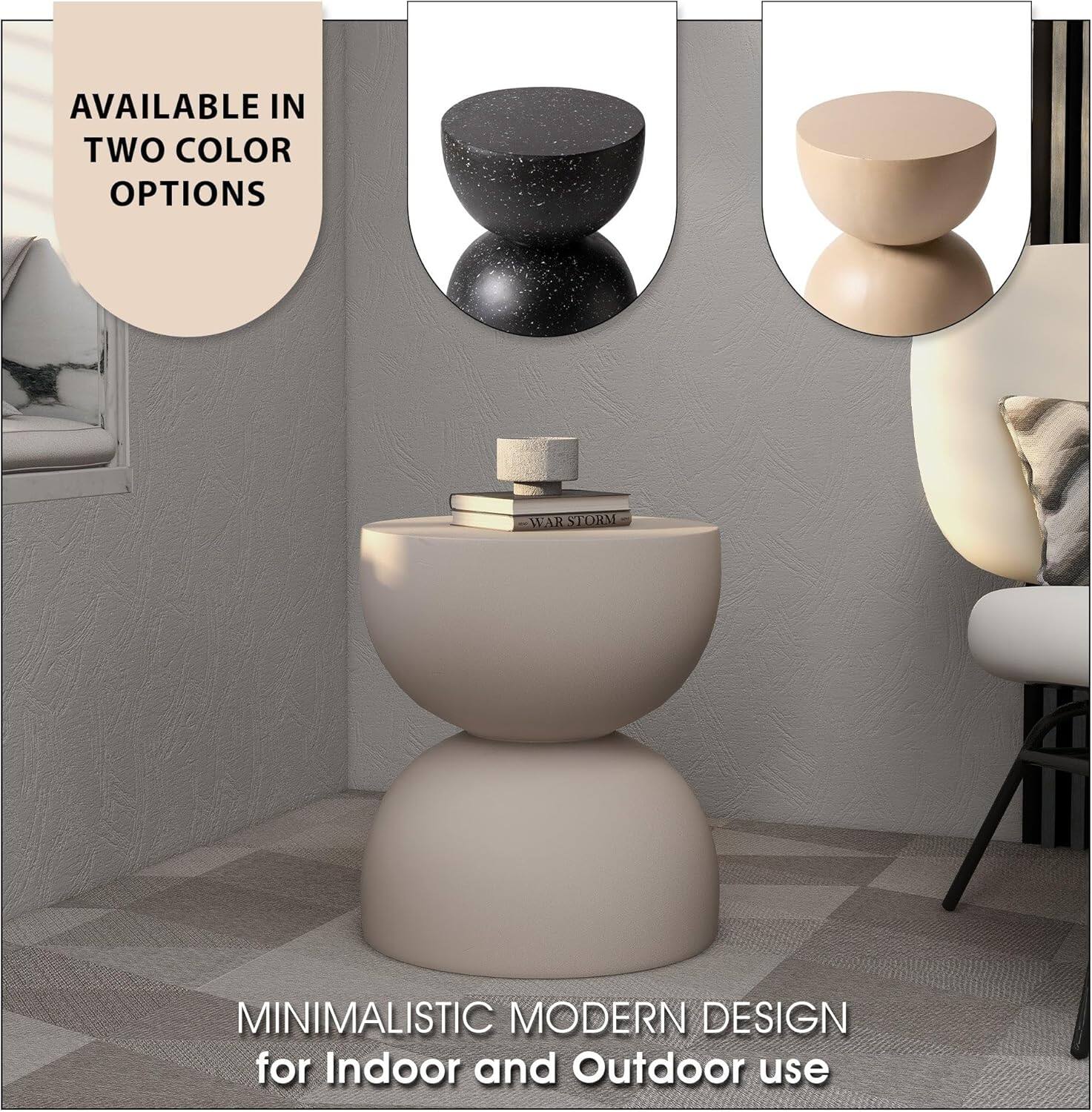 AVAILABLE IN TWO COLOR OPTIONS

MINIMALISTIC MODERN DESIGN for Indoor and Outdoor use