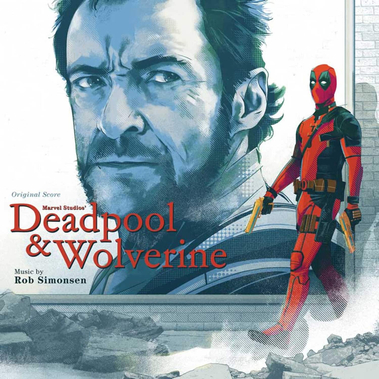 Rob Simonsen - Deadpool & Wolverine (Original Soundtrack)   - VINYL LP - Front_Zoom
