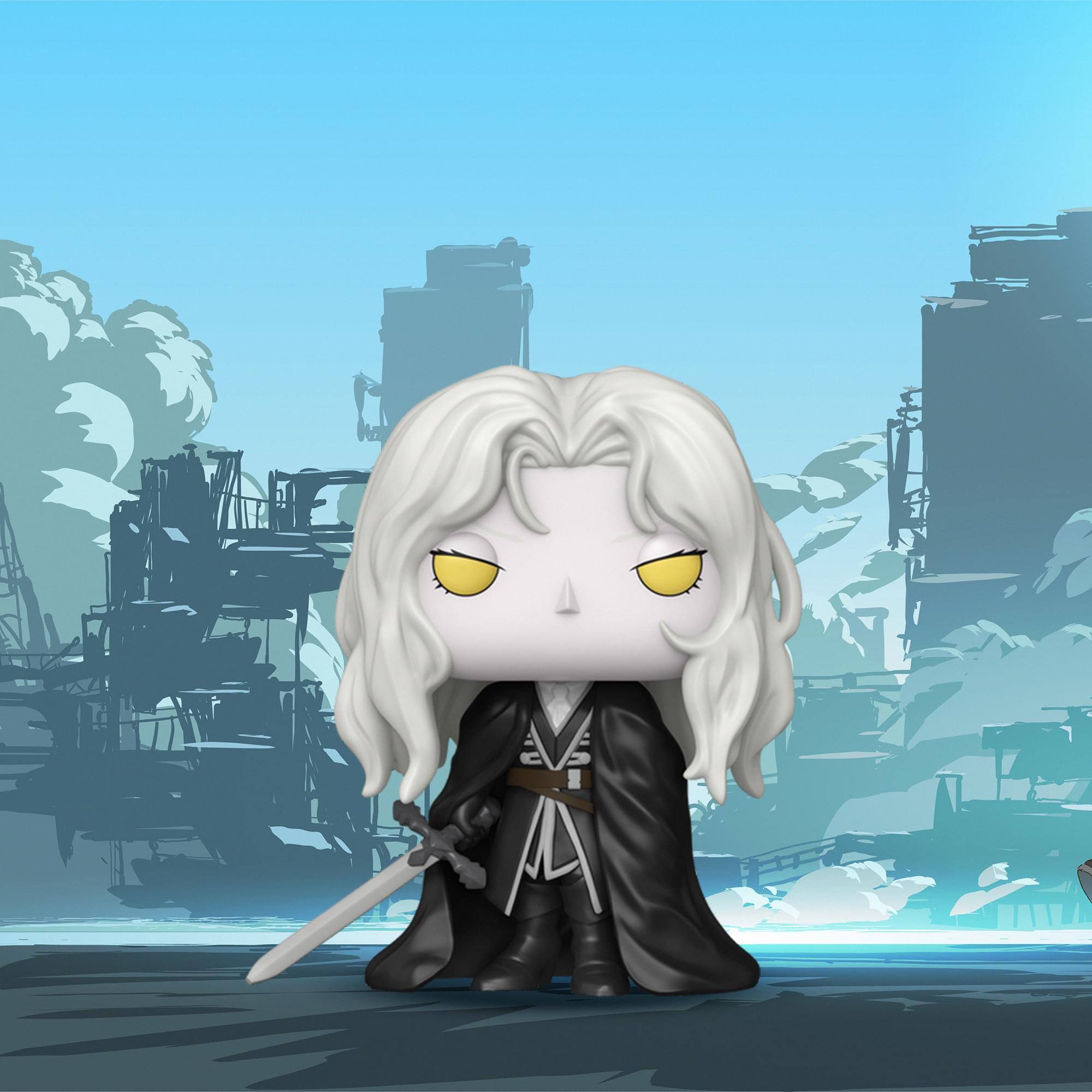 Alt View 2. Funko - Funko POP! Anime: Castlevania: Nocturne - Alucard - Multi-Colored.