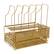 Alt View 17. Martha Stewart - Ryder Premium Large Mesh Metal Desktop Organizer - Gold.