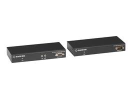 Black Box Network Services - KVXLCF100R2 KVM Extender Fiber - SH DVI-D USB 2.0 Serial Audio Local Video