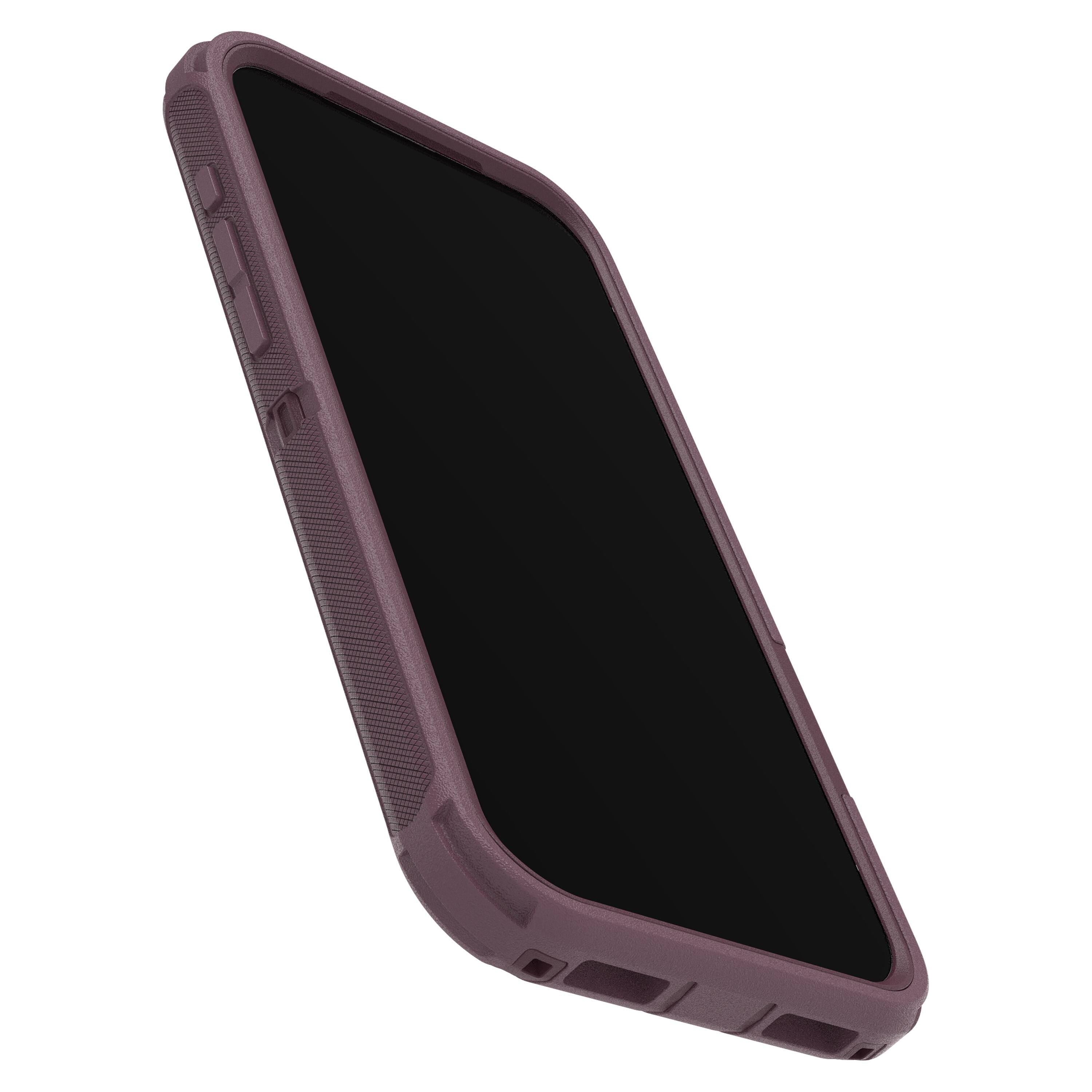 Left. OtterBox - Defender Series Pro Hard Shell for Apple iPhone 17 Pro Max - Purple.