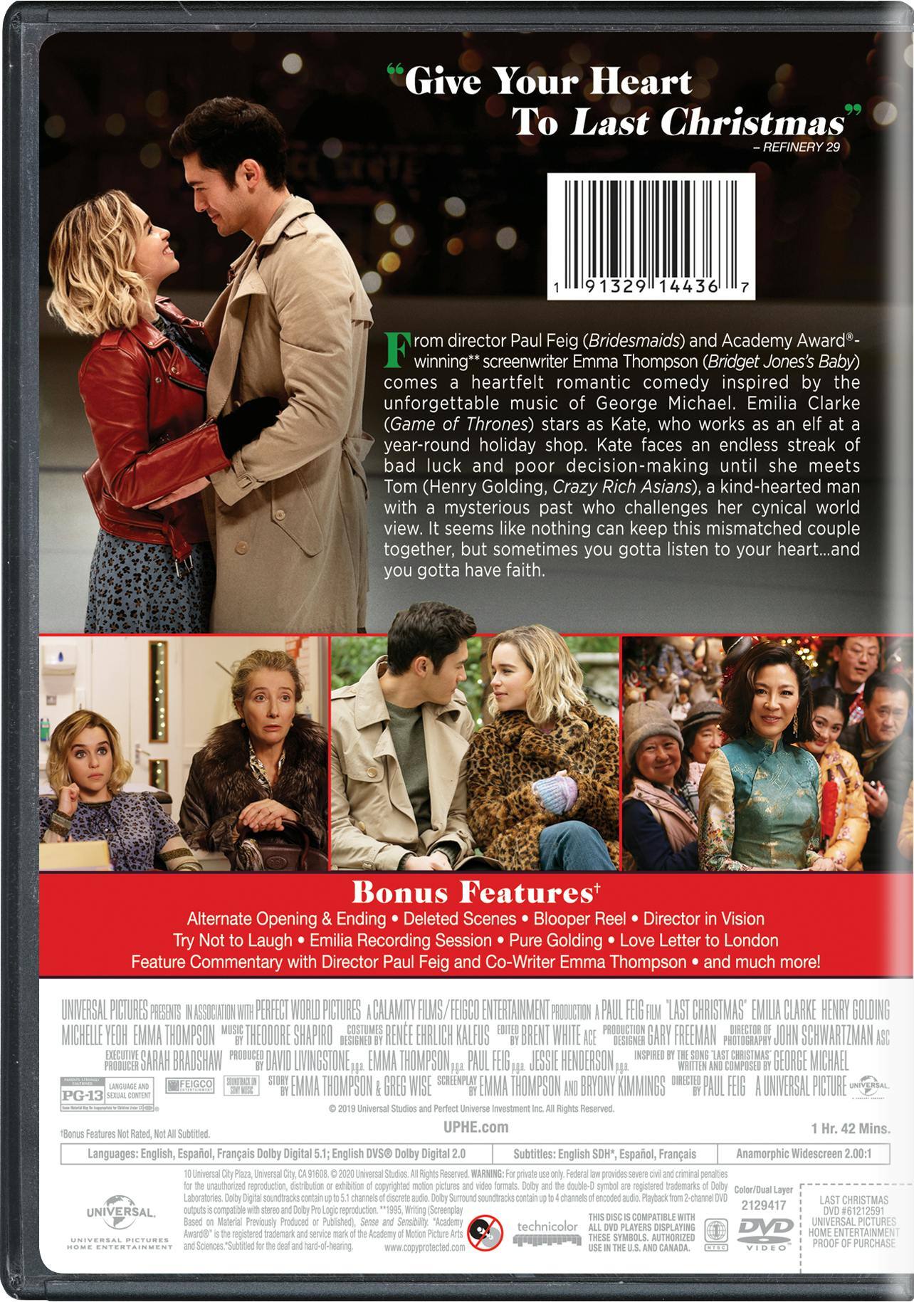 Angle. Last Christmas (DVD New Box Art) [DVD].