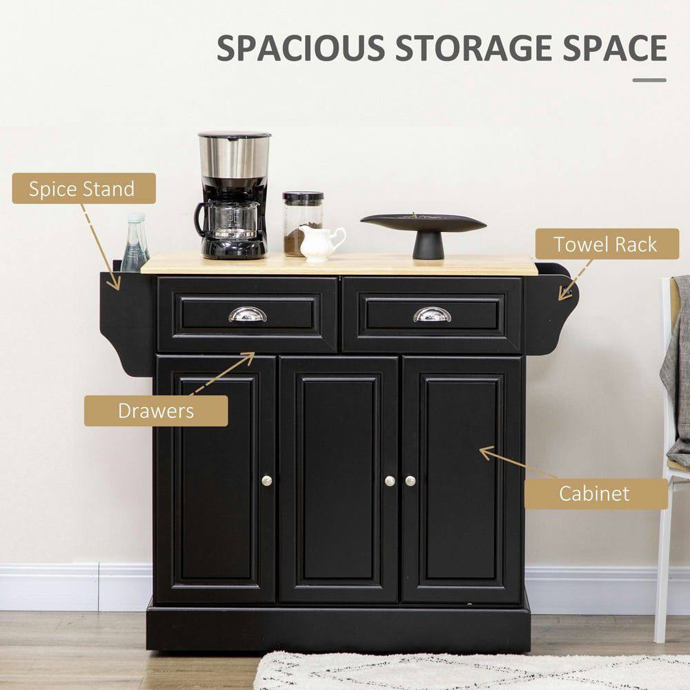 SPACIOUS STORAGE SPACE

- Spice Stand
- Towel Rack
- Drawers
- Cabinet