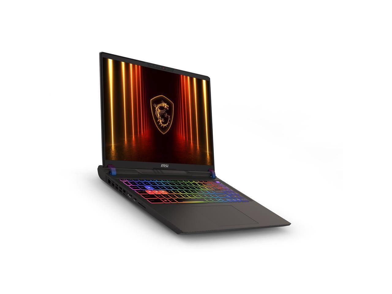 Alt View 5. MSI - MSI Vector A16 - 16" QHD+ 240Hz, RTX 5070 Ti, Ryzen 9-8940HX, 16GB DDR5, 1TB SSD, Wi-Fi 7, Windows 11 - Cosmo Gray.