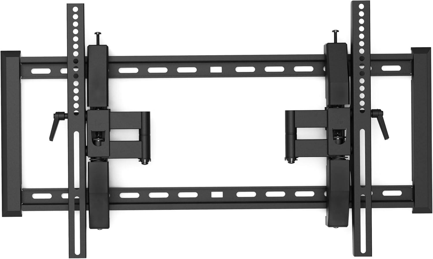 Alt View 2. Samsung - Samsung QN77S90HAEX OLED TV with a Walts TILT-EXTENSION-37-90 Tilt Mount and Amber 6-OUTLET-SURGE Surge Protector (2026) - Graphite Black.