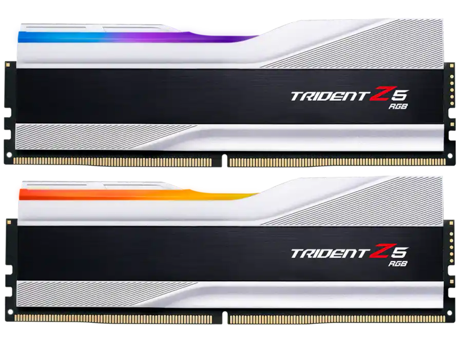 G.SKILL Trident Z5 RGB 64GB DDR5 6400MHz RAM (2x32GB) F5 G.SKILL Trident Z5 RGB 64GB DDR5 6400MHz RAM (2x32GB) F5