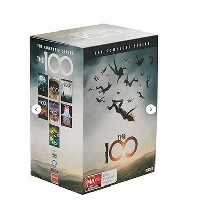Front. The 100: The Complete Series.