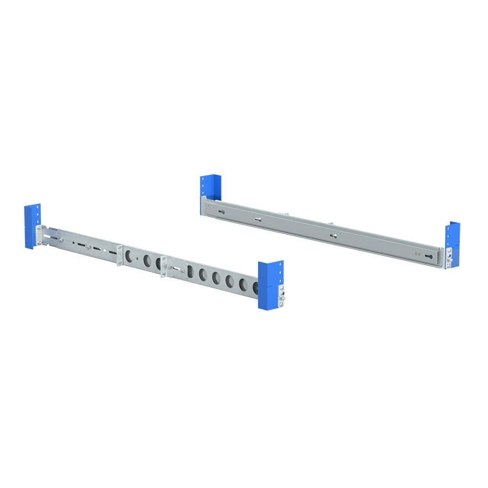 Alt View 3. RackSolutions - RackSolutions 1U Raven 100-A Rail for HPE - Black.