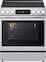 LG - 6.3 Cu. Ft. Slide-In Electric True Convection Range with InstaView and 2 UltraHeat Elements - Stainless Steel