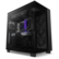 The text on the image reads "RXT 1 32 OCORCE 1 rre NZXT." This text is likely a description or branding for the computer tower, which is a black case with a purple light inside.