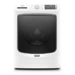 Maytag - 4.5 Cu. Ft. High-Efficiency Stackable Front Load Washer with Steam and Fresh Spin - White