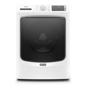 Maytag - 4.5 Cu. Ft. High-Efficiency Stackable Front Load Washer with Steam and Fresh Spin - White