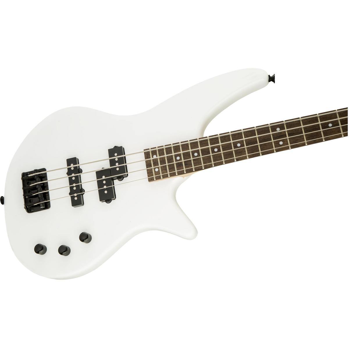 Alt View 6. Jackson - Jackson JS Spectra Bass JS2 Electric Guitar, Laurel Fingerboard, Snow White.