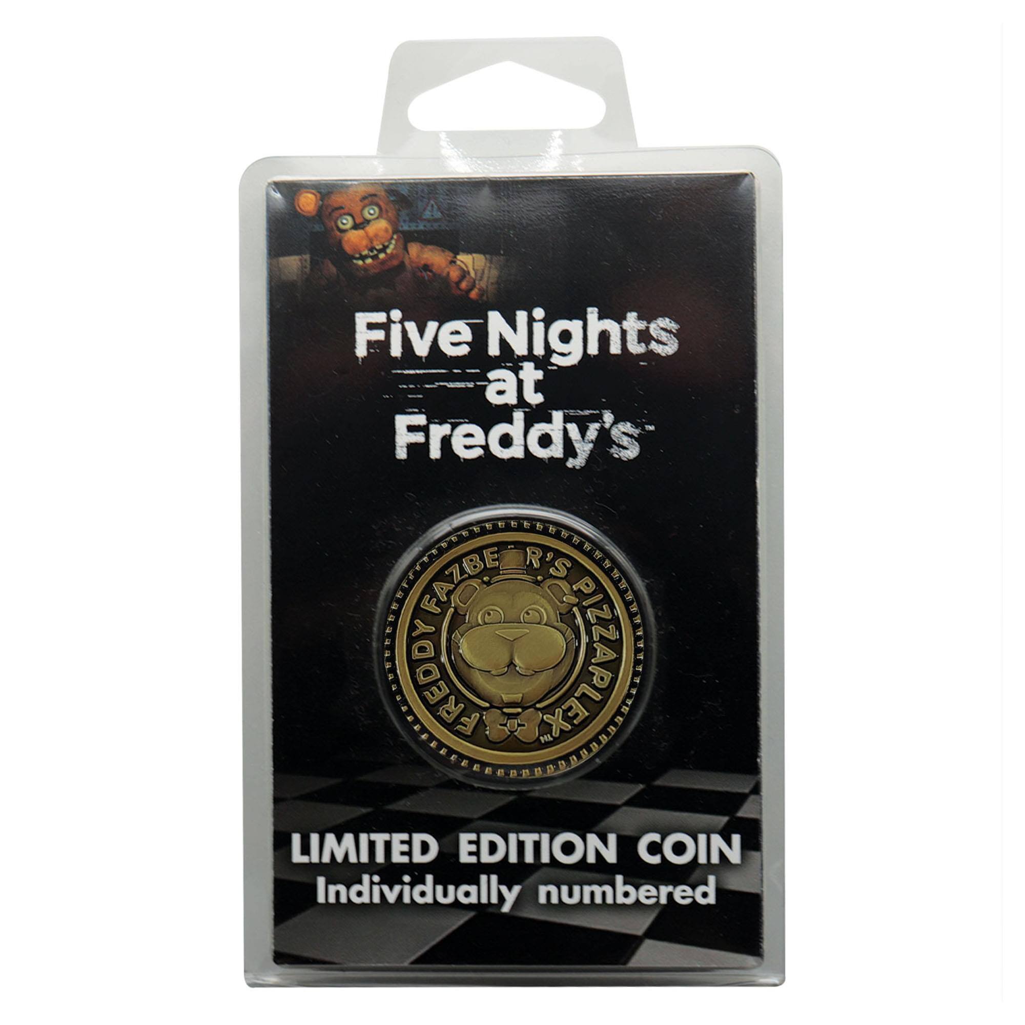 Five Nights at Freddy's FAZBE R'S PIZZAPLEX LIMITED EDITION COIN Individually numbered