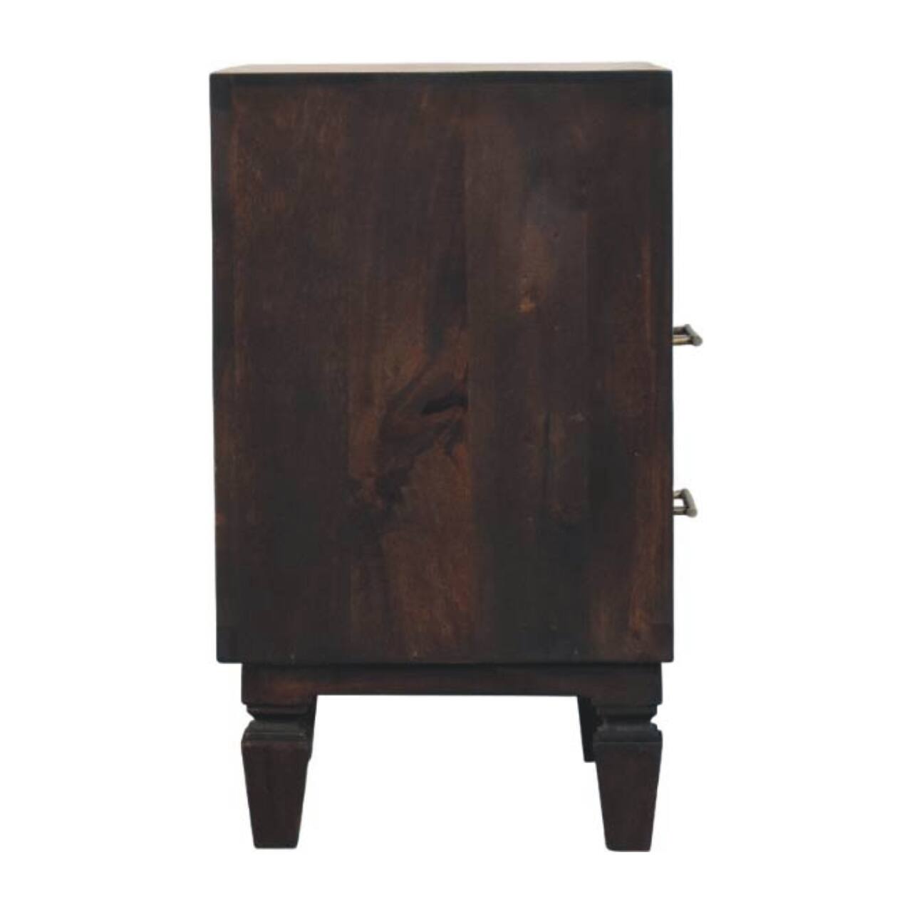 Alt View 7. Artisan Furniture - Artisan Furniture Solid Wood Arno Bedside - Brown.