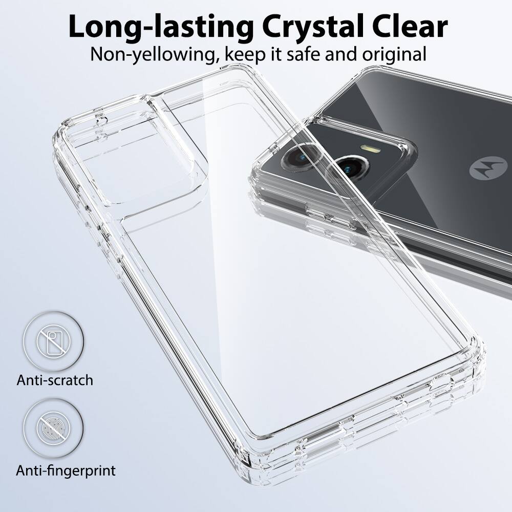 Long-lasting Crystal Clear  
Non-yellowing, keep it safe and original  
Anti-scratch  
Anti-fingerprint