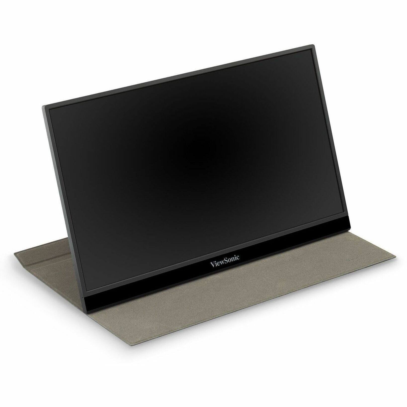 Alt View 21. ViewSonic - VX1655-4K 15.6" IPS LED UHD Portable Monitor (USB-C, Mini HDMI) - Black.