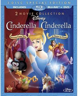 Disney - Cinderella II: Dreams Come True & Cinderella III - BLU-RAY