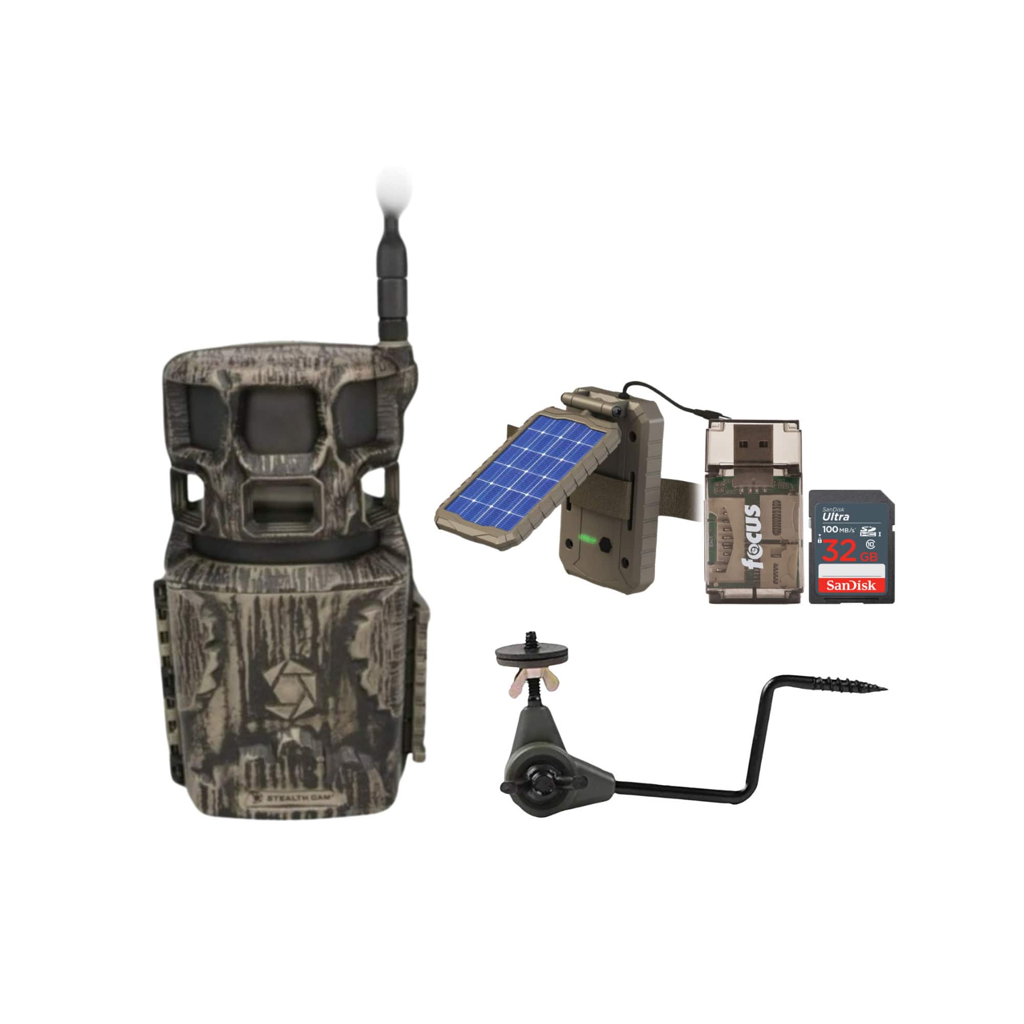 Stealth Cam - Revolver Pro 2.0 360-Degree 40MP Brown Cellular Camera Bundle price history on PriceWatchPro