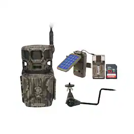 Stealth Cam - Revolver Pro 2.0 360-Degree 40MP Brown Cellular Camera Bundle