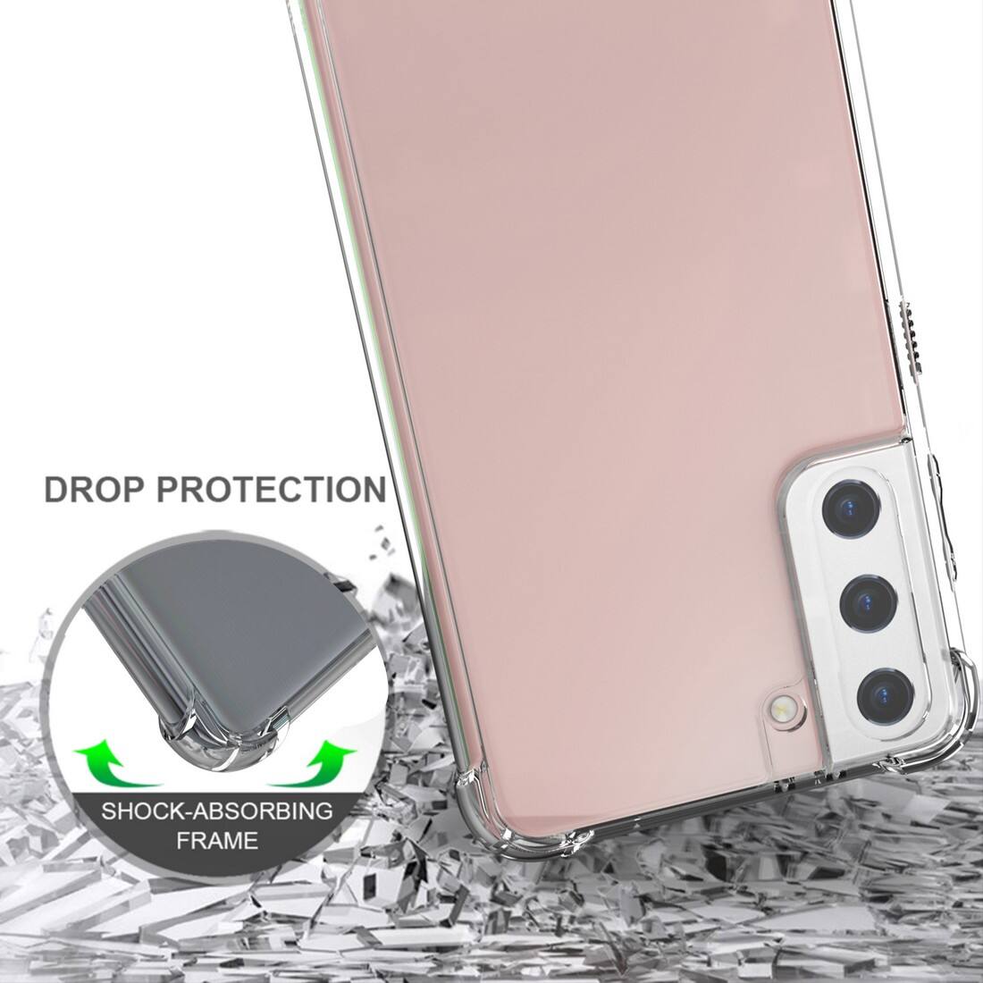 DROP PROTECTION  
SHOCK-ABSORBING FRAME