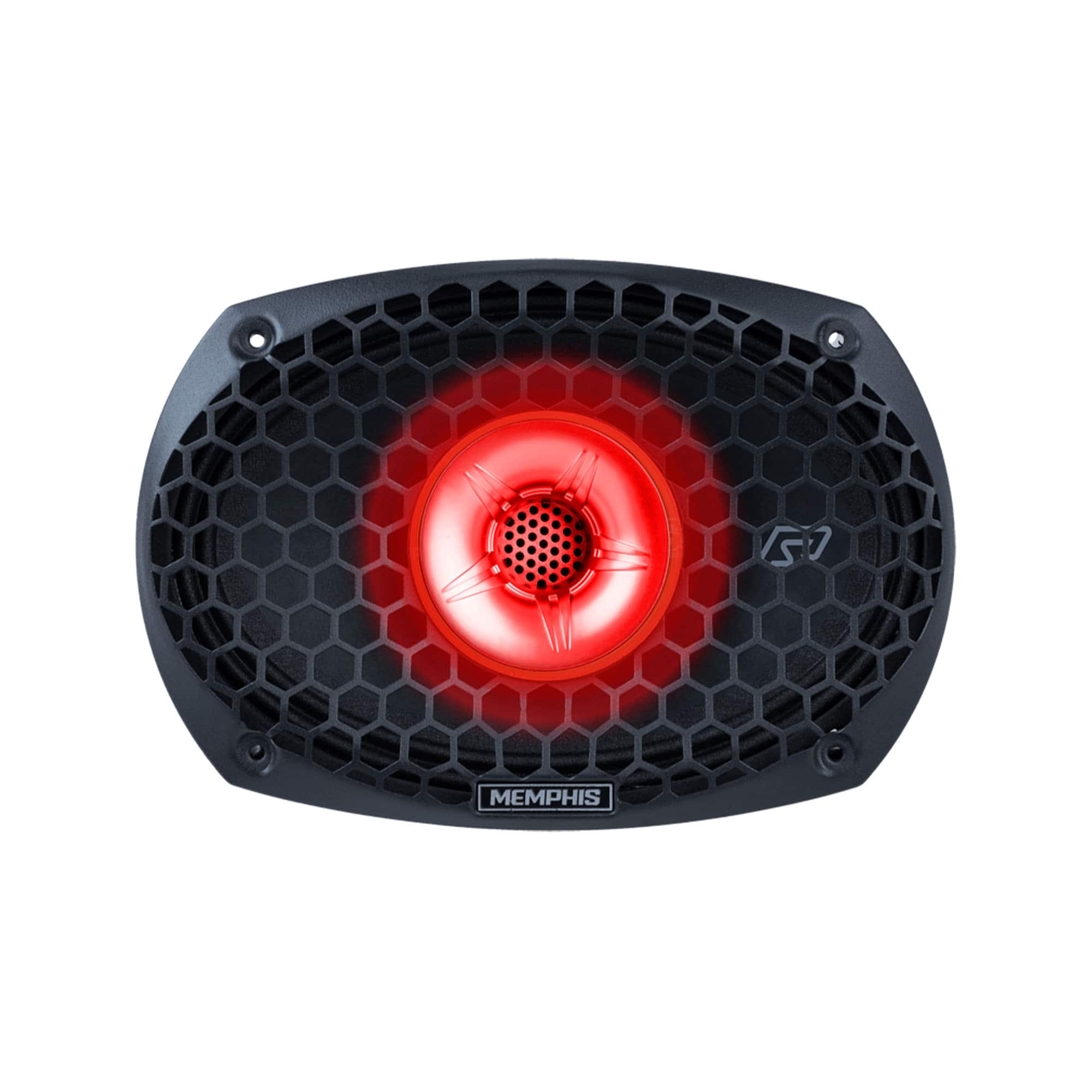 Memphis Car Audio - Memphis Audio SRXP69WTV2 SRX 6x9" Pro Speaker, 175w, 4-Ohm 2-Way, Sold Individually - Black/Gray