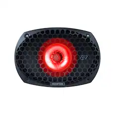 Front. Memphis Car Audio - Memphis Audio SRXP69WTV2 SRX 6x9" Pro Speaker, 175w, 4-Ohm 2-Way, Sold Individually - Black/Gray.