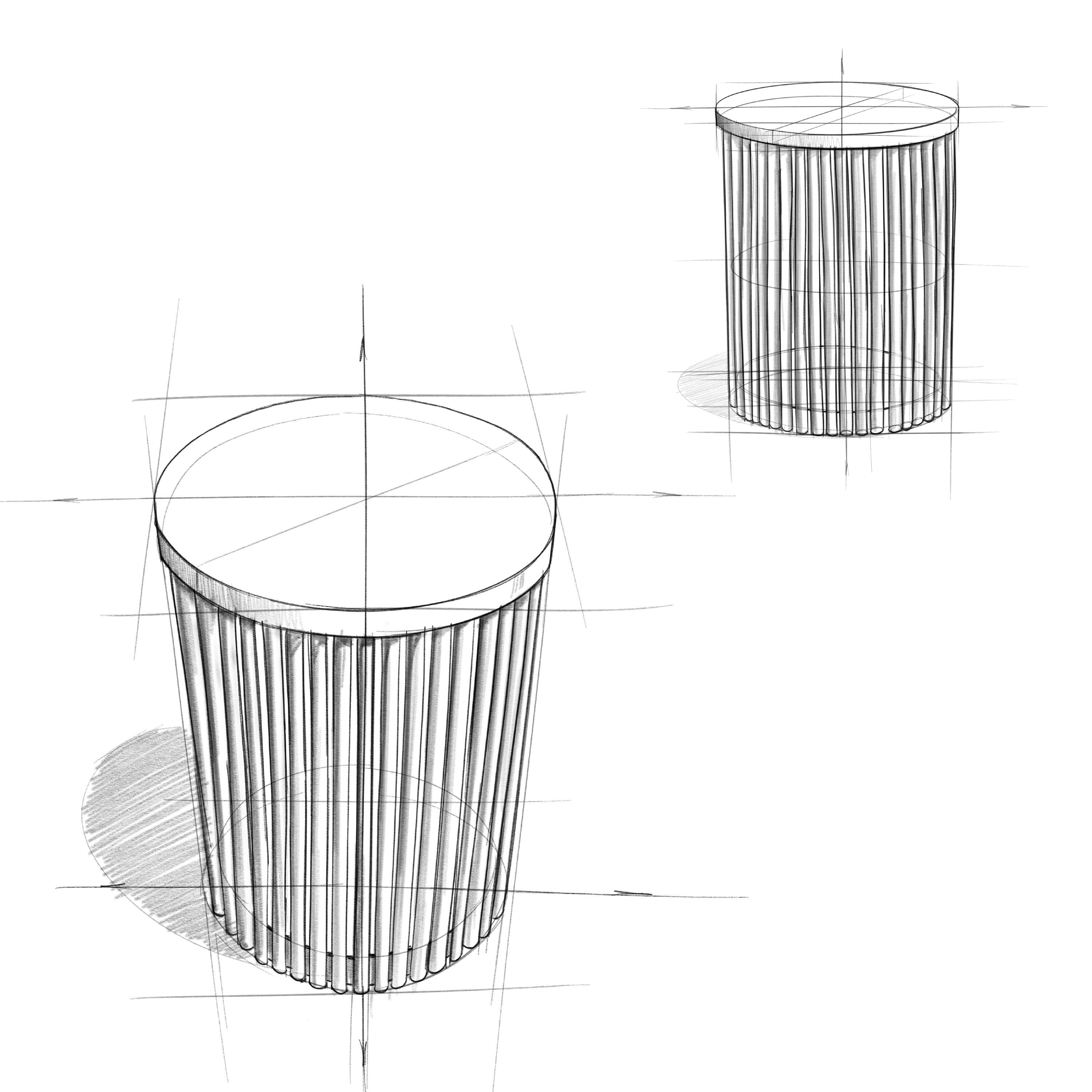 Alt View 12. Simpli Home - Demy Metal and Wood Accent Table - Cognac and Gold.