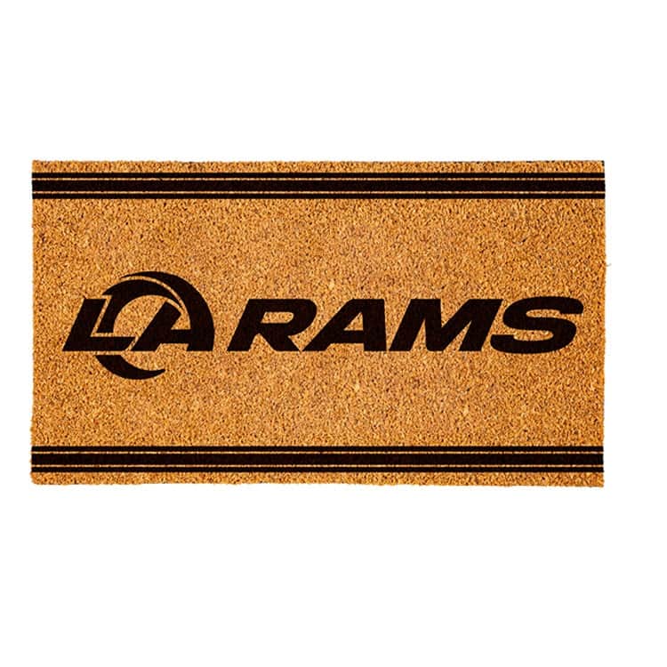 Evergreen Enterprises - Los Angeles Rams 16" x 28" Coir Logo Doormat - Multicolor