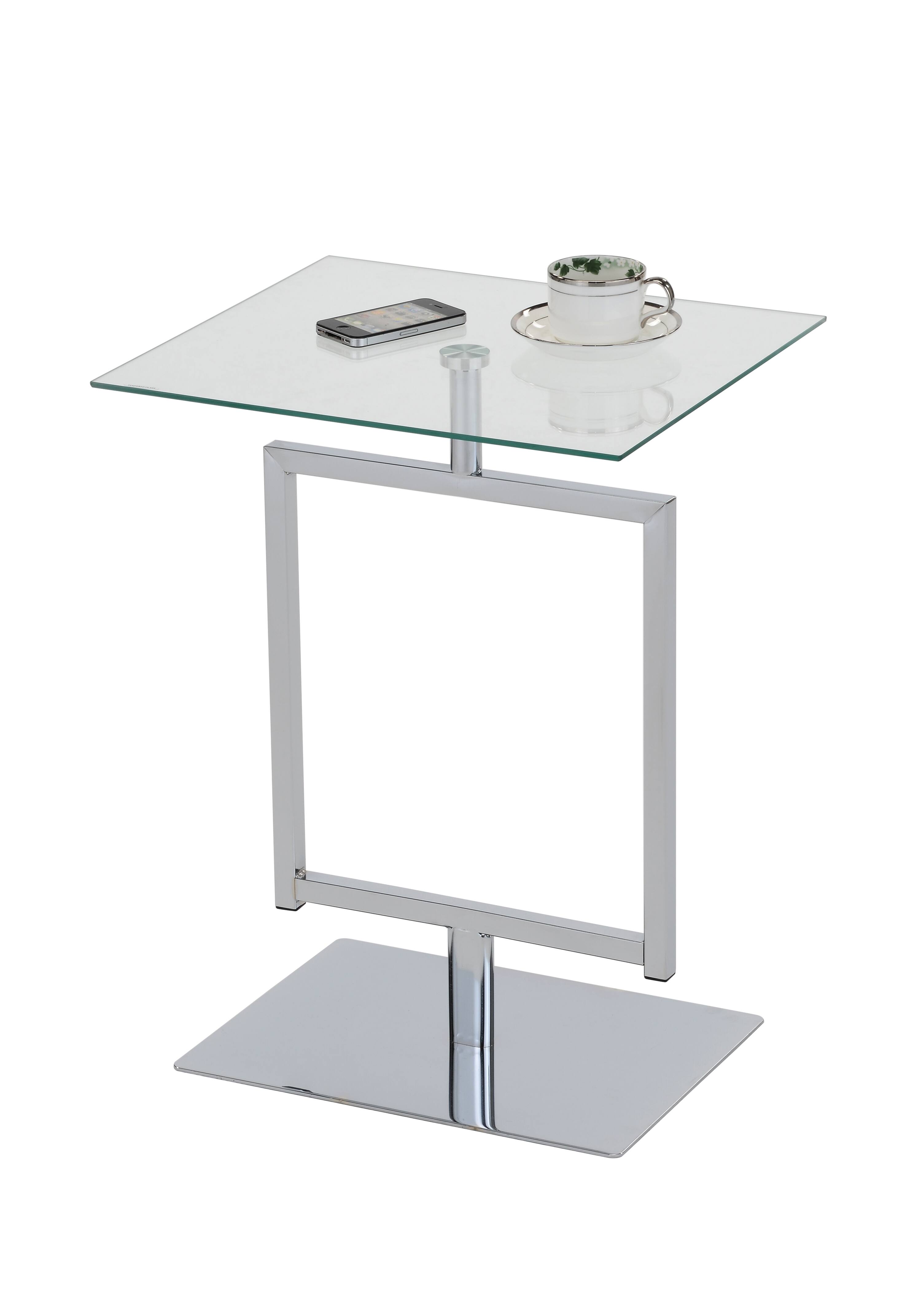 Angle. Kings Brand Furniture - Kings Brand Furniture Side End Table with Metal Base and Tempered Glass Top - Charcoal.