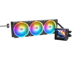 Thermaltake - MAGFloe 360 Ultra ARGB Sync AIO Liquid Cooler - Black