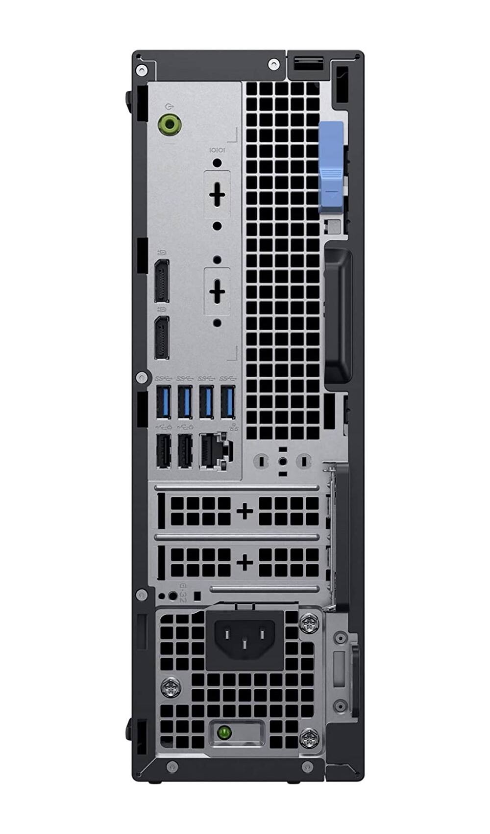 Angle. Dell - Dell 5070 SFF Core i7-9700 3.0GHz, 32GB, 500GB NVMe, Windows 11 Pro - Black.