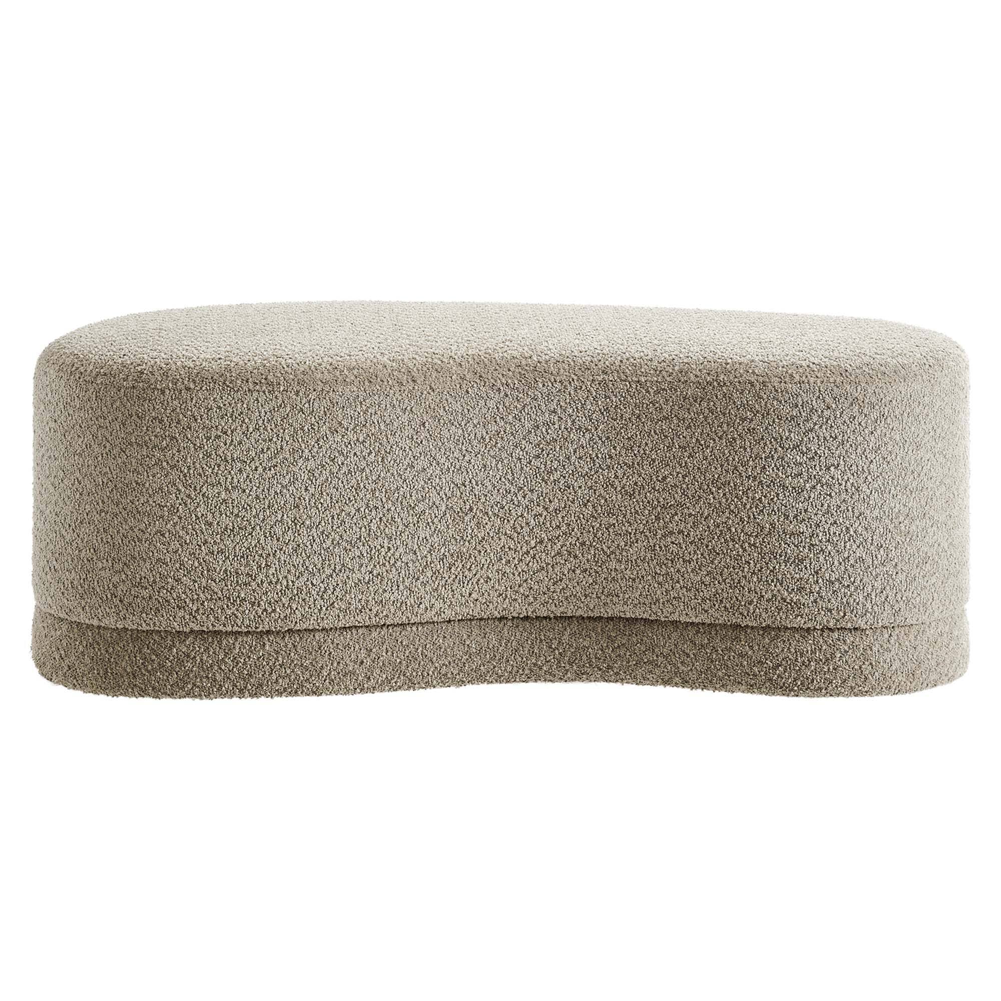 Alt View 6. Modway - Nimbus 48" Upholstered Ottoman Bench by Modway - Oat.