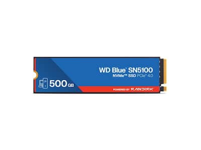 SanDisk WD Blue SN5100 M.2 2280 500GB PCI Express 4.0 x4 3D NAND SanDisk WD Blue SN5100 M.2 2280 500GB PCI Express 4.0 x4 3D NAND