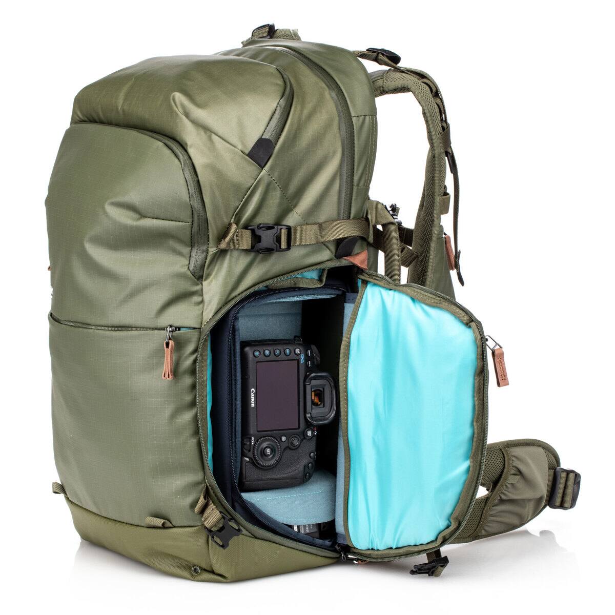 Alt View 3. Shimoda - Shimoda Explore V2 35 Liter Adventure Backpack Starter Kit, Army Green.