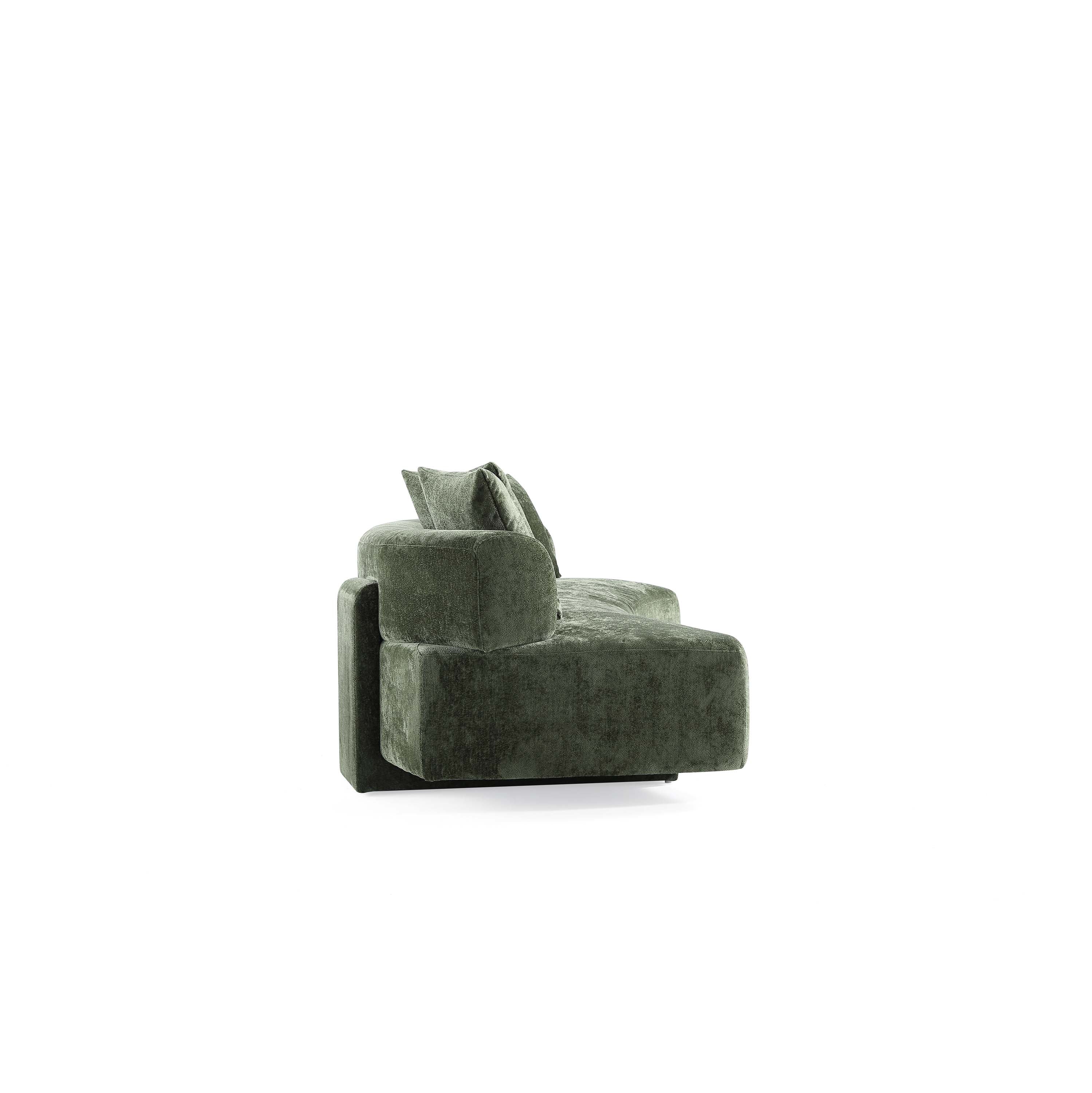 Alt View 8. Manhattan Comfort - Verandah Mid-Century Modern 2-Piece Sofa Set - Olive Green.