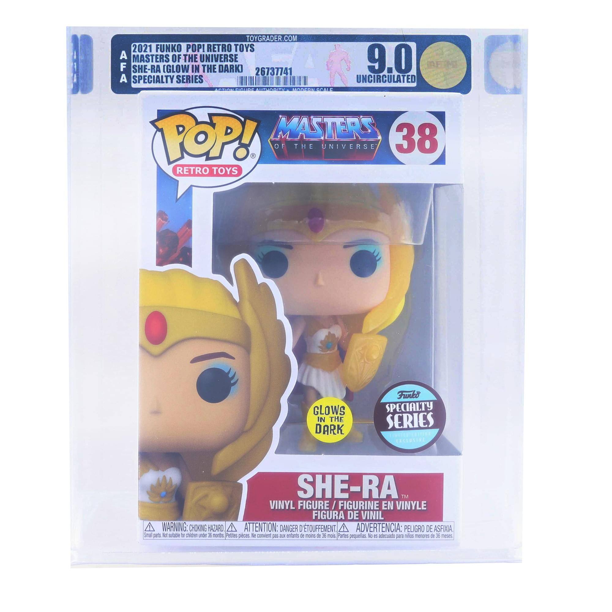 Masters of the Universe Funko POP | She-Ra (Glow) | Rated AFA 9.0