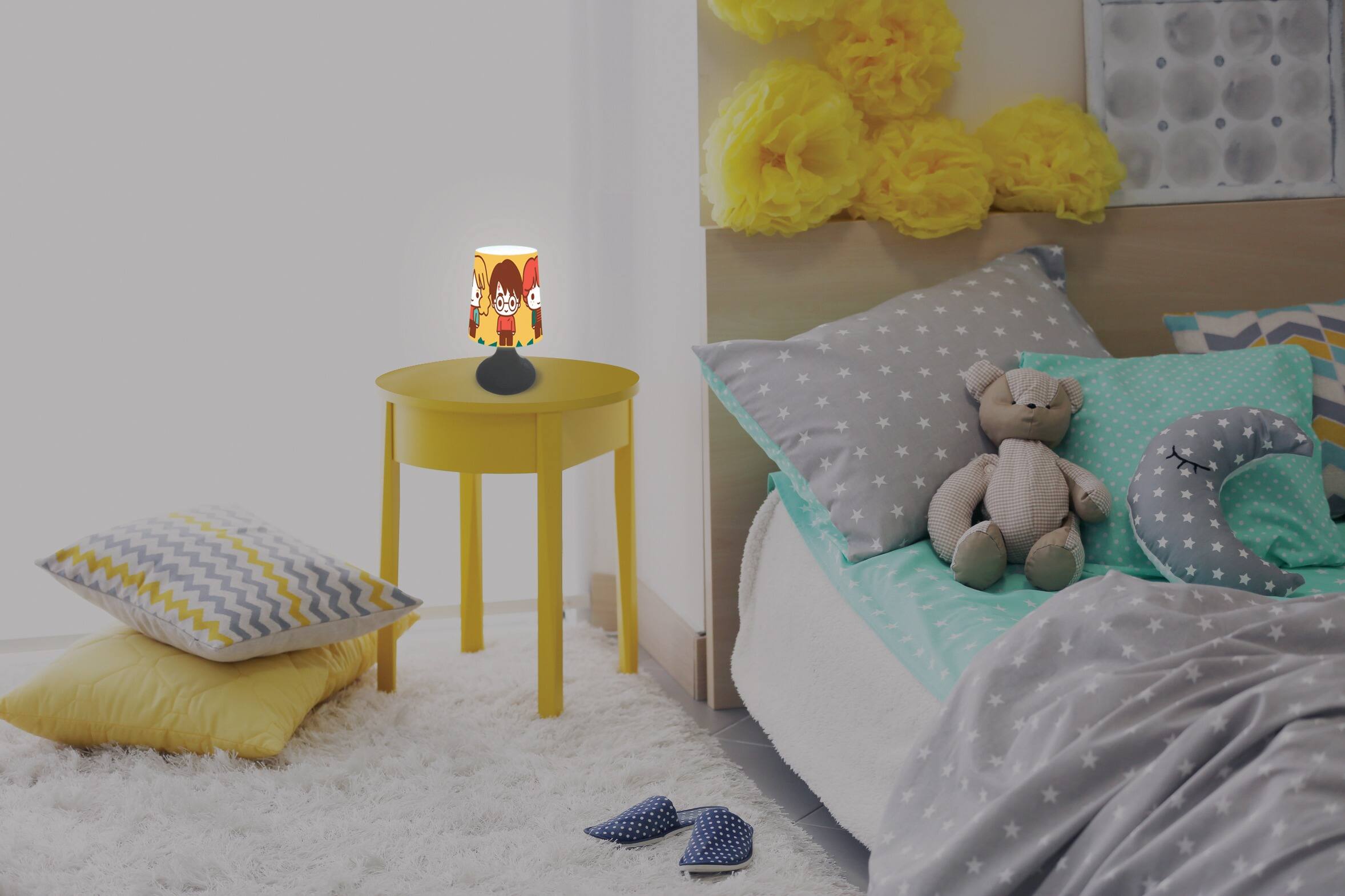 Alt View 9. Lexibook - Harry Potter Wireless Mini Bedside Lamp and Night Light.