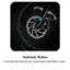 Hydraulic Brakes Front and rear hydraulic disc brakes paired with 180mm rotors.