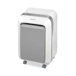 Fellowes - Powershred LX210 Micro-Cut Shredder, 16 Manual Sheet Capacity, White