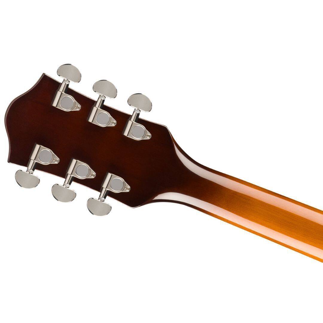 Angle. Gretsch - Gretsch G2420T Streamliner Hollow Body Electric Guitar (Robusto Burst).