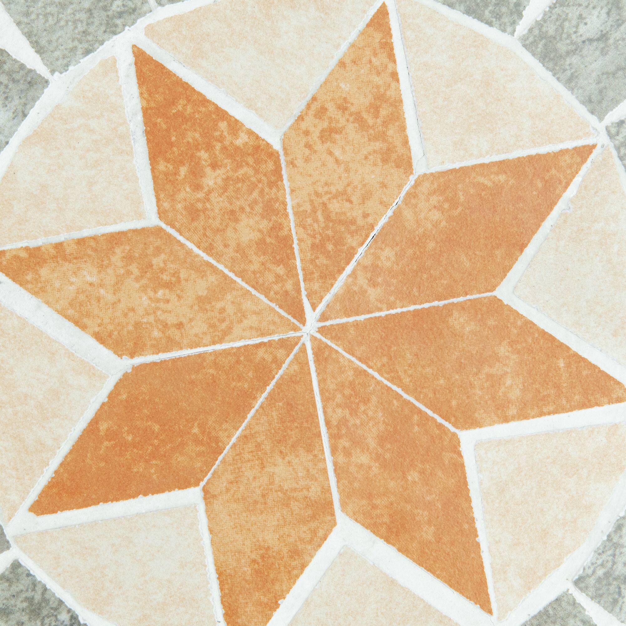 Alt View 8. Outsunny - 12" Patio Round Side Table, Outdoor Footstool, Garden Mosaic Accent Side Table, Plant Stand - Blue.