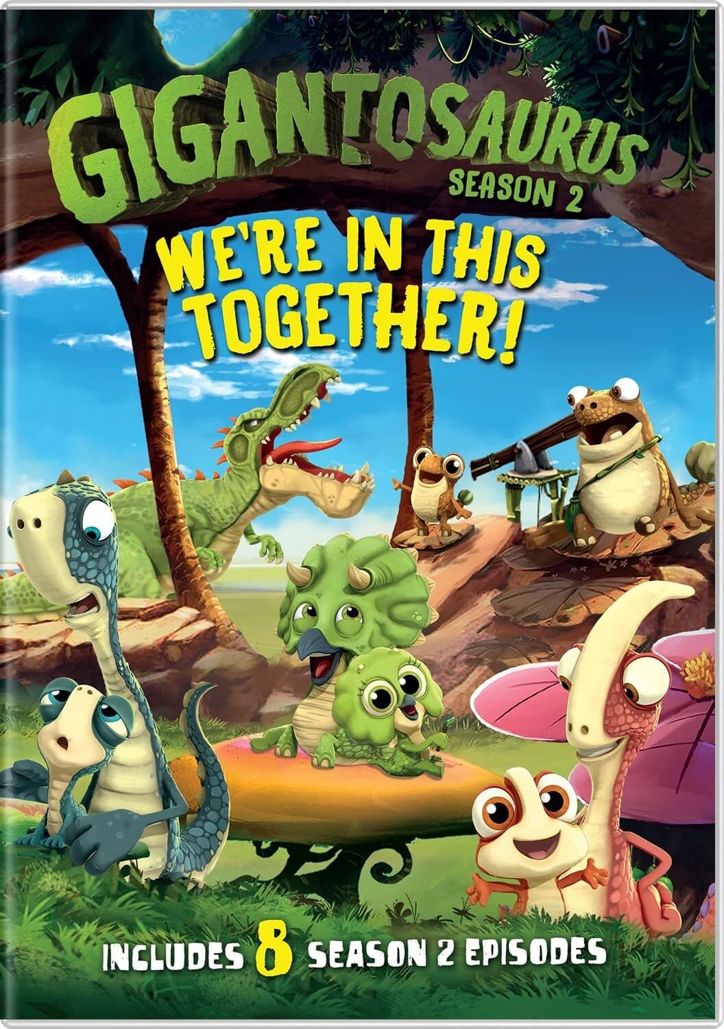 Gigantosurus Season 2 We're in This Together  - DVD