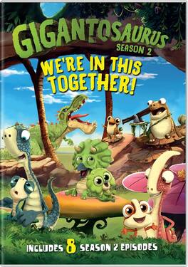 Gigantosurus Season 2 We're in This Together - DVD